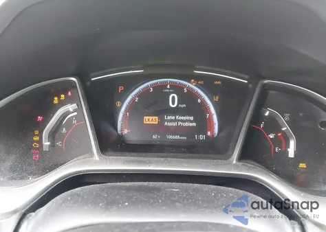 2019 Honda Civic Sport z USA, uszkodzony, nr VIN 2HGFC2F82KH506407